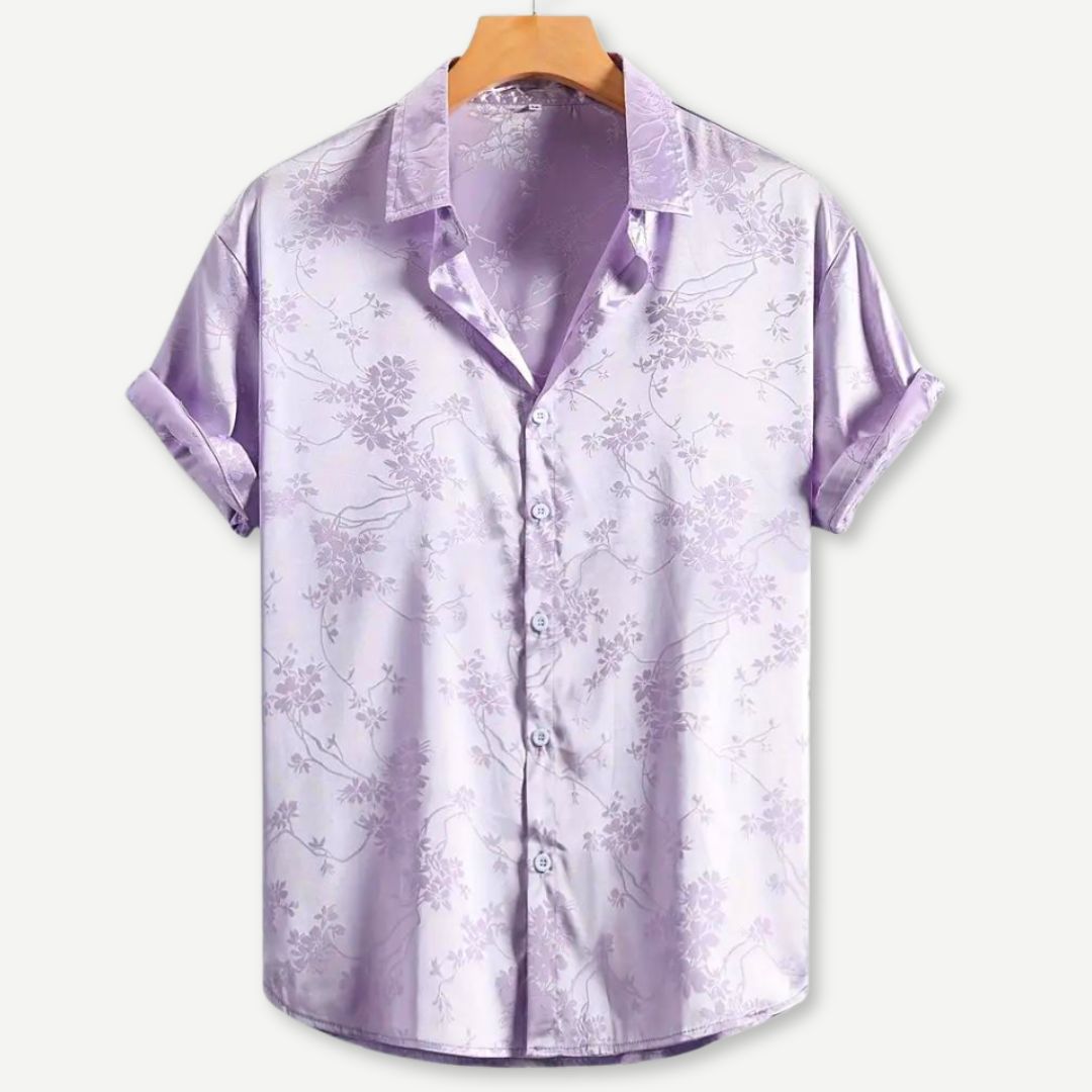 Naisten Kauluspaita Kukallinen Design Rento Laadukas Kangas 1