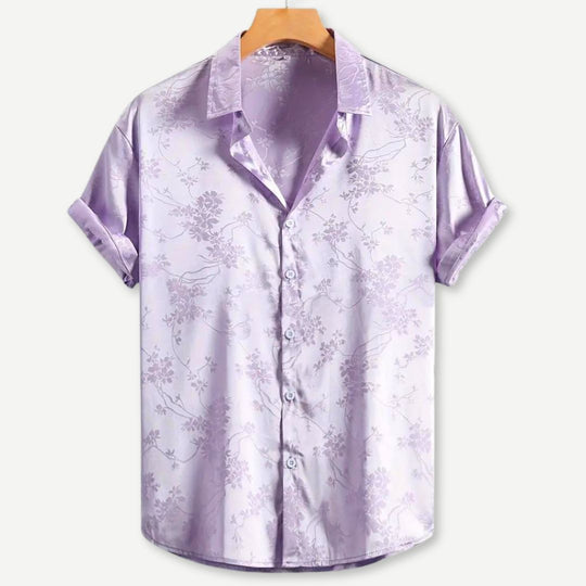 Naisten Kauluspaita Kukallinen Design Rento Laadukas Kangas 1
