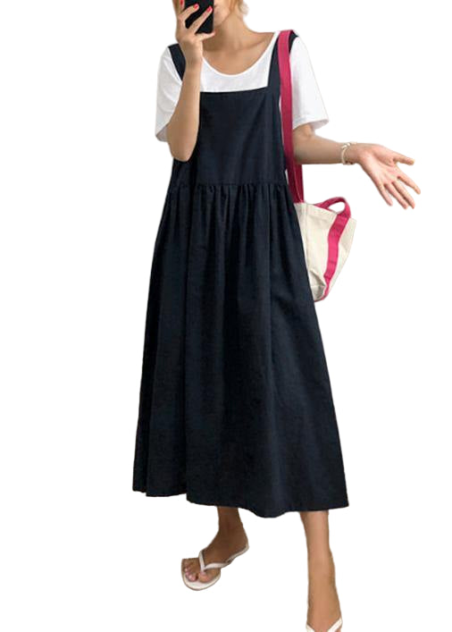 Naisten Kesämekko Spagettiolkaimilla Vartalonmyötäinen 0