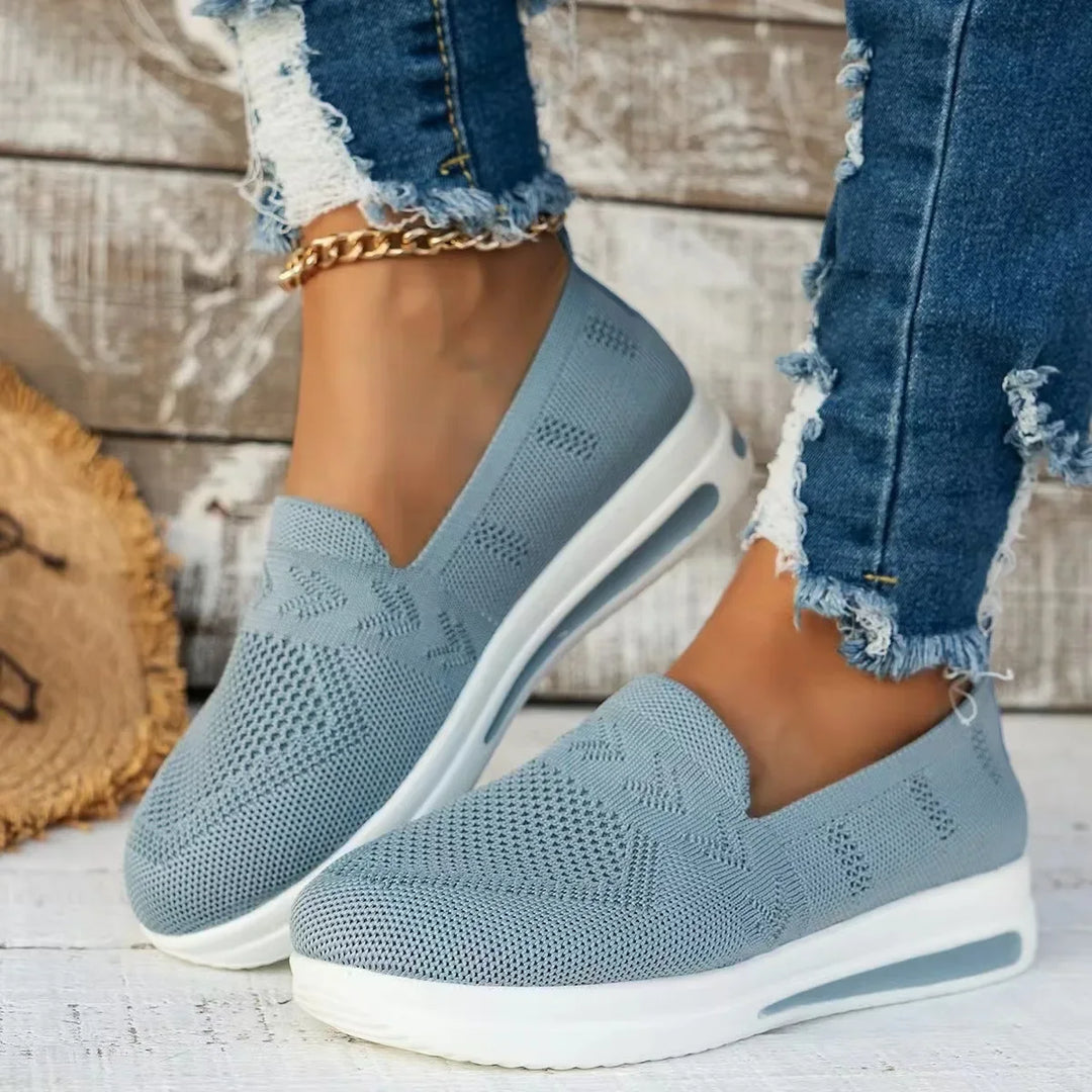 Naisten Kevät Kesä Vapaa-ajan Kengät Kevyt Verkko Sneakerit 1