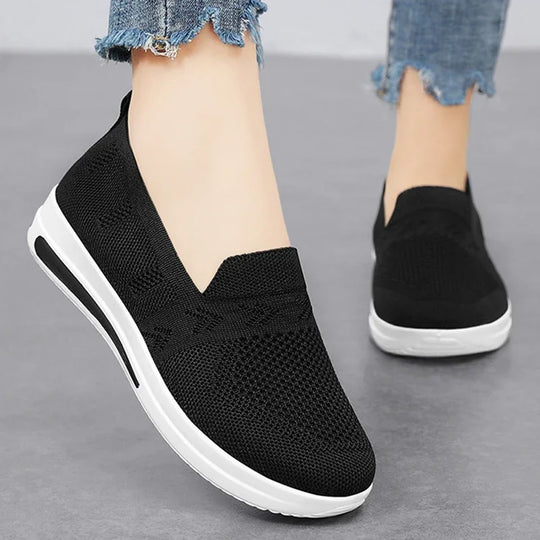 Naisten Kevät Kesä Vapaa-ajan Kengät Kevyt Verkko Sneakerit 4