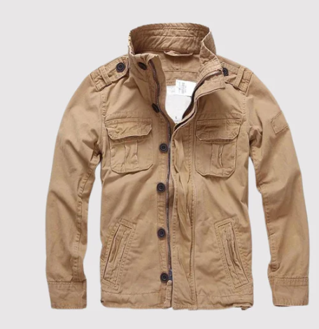 Naisten Kevättakki Retro Denim Useilla Taskuilla 2