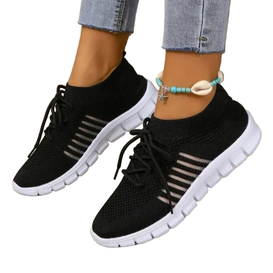 Naisten Kevyet Verkko Sneakerit Mukava Kävely 0
