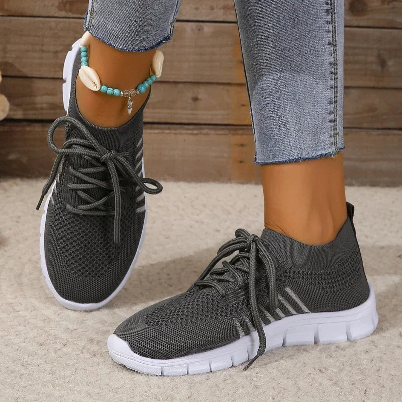 Naisten Kevyet Verkko Sneakerit Mukava Kävely 10