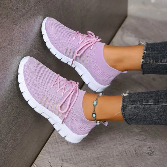 Naisten Kevyet Verkko Sneakerit Mukava Kävely 14