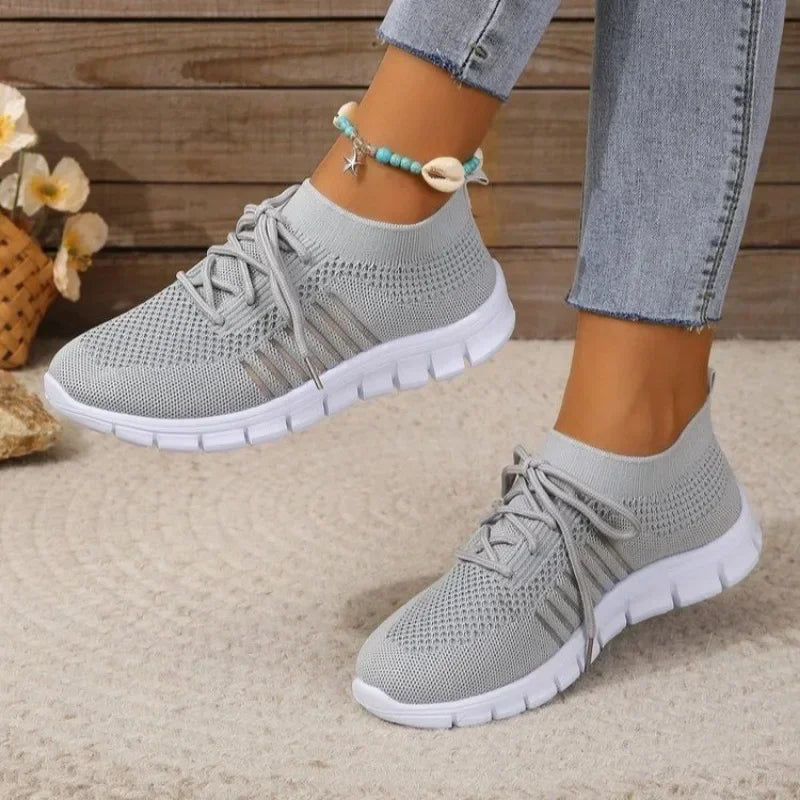 Naisten Kevyet Verkko Sneakerit Mukava Kävely 2