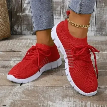 Naisten Kevyet Verkko Sneakerit Mukava Kävely 5