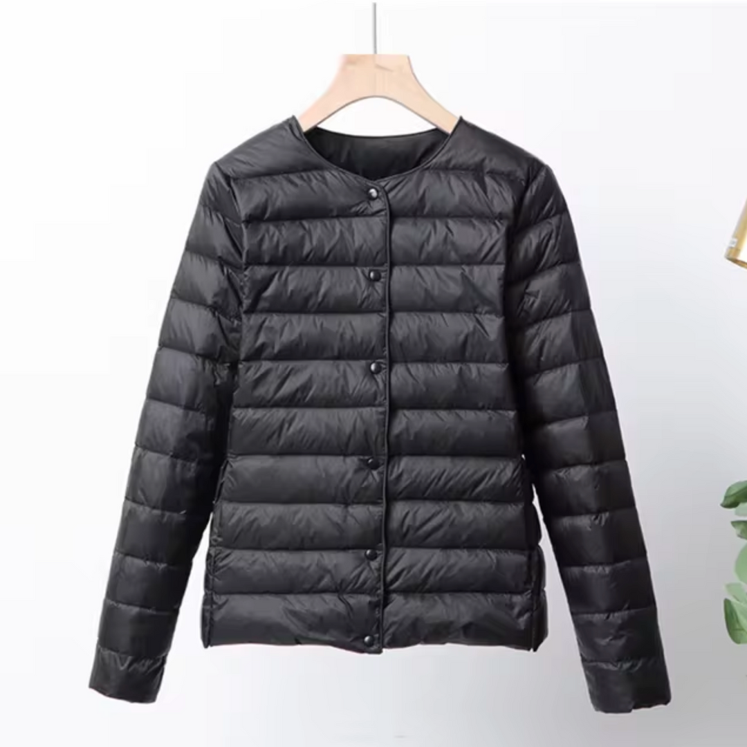 Naisten Kevyt Kylmätakki Slim Fit 2