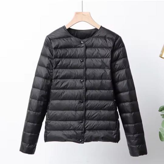 Naisten Kevyt Kylmätakki Slim Fit 2