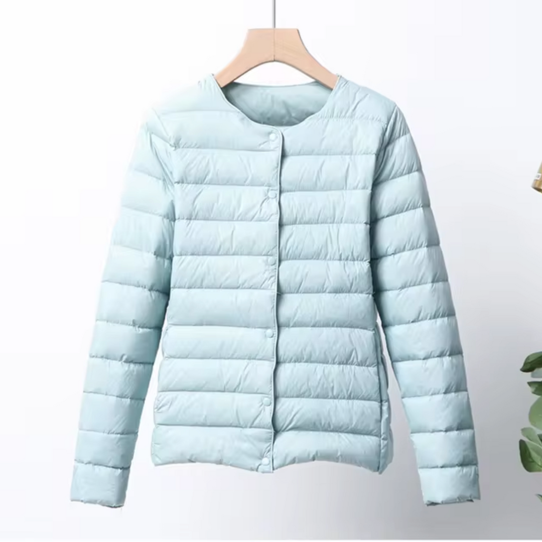 Naisten Kevyt Kylmätakki Slim Fit 3