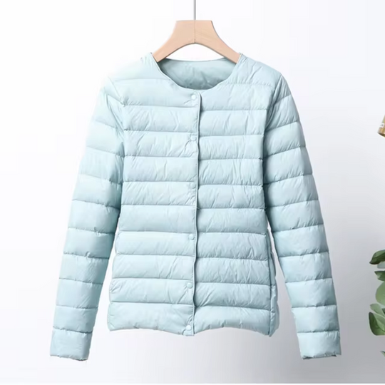 Naisten Kevyt Kylmätakki Slim Fit 3