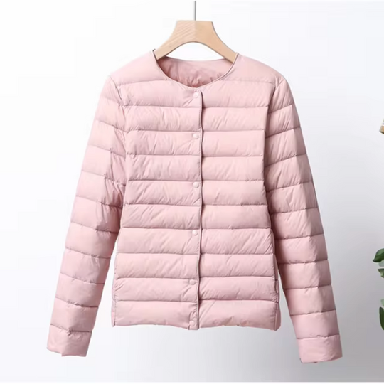 Naisten Kevyt Kylmätakki Slim Fit 5