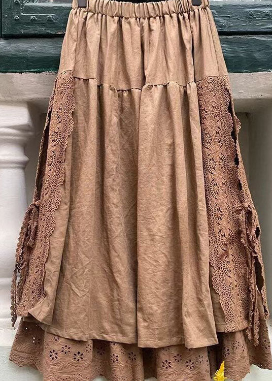 Naisten Khaki Hame Pitkällä Hihalla 3