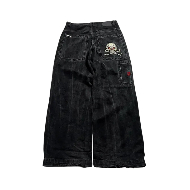 Naisten Korkeavyötäröiset Laukkufarkut 0