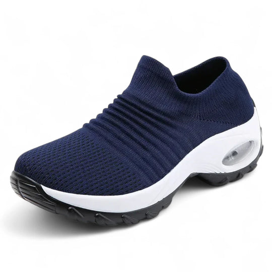 Naisten Korkeutta Nostavat Sneakerit Kestävä Kangas Kumipohja