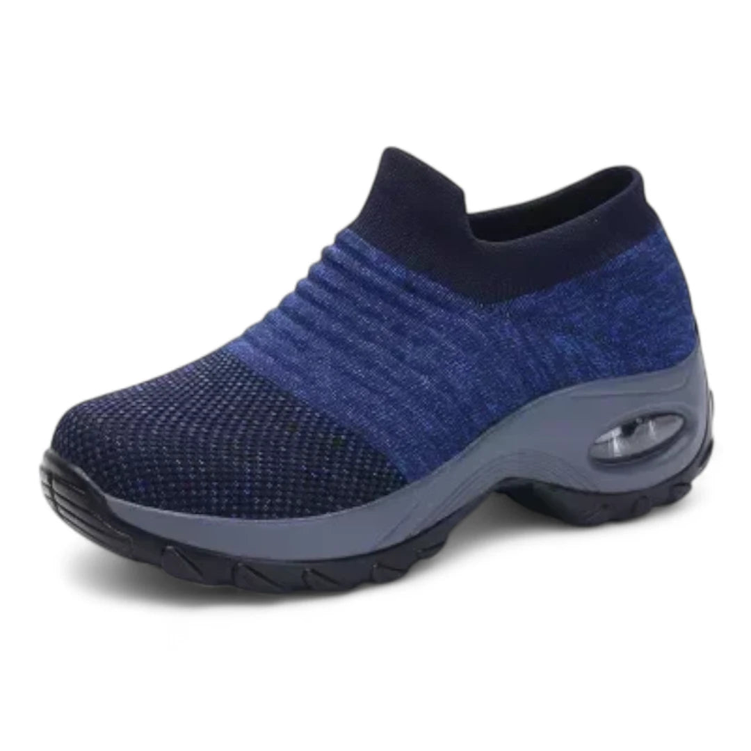 Naisten Korkeutta Nostavat Sneakerit Kestävä Kangas Kumipohja