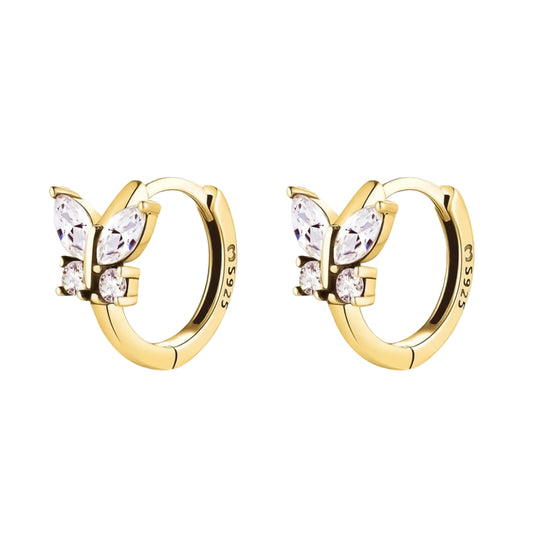 Naisten Korvakorut Perhosella 2