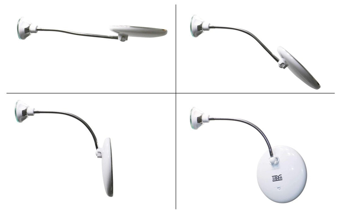 Naisten LED-kosmeettinen Peili 10x Suurennoksella 4
