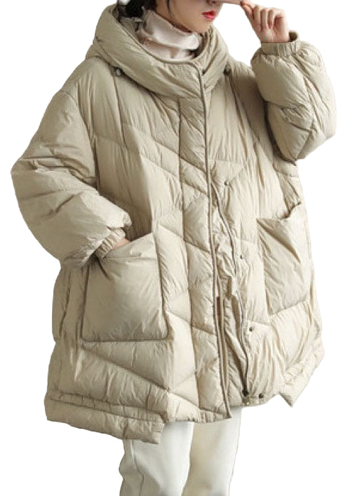 Naisten Lämmin Untuvatakki Stand-kauluksella 0