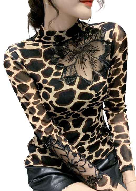 Naisten Leopardikuvioinen Pusero 0
