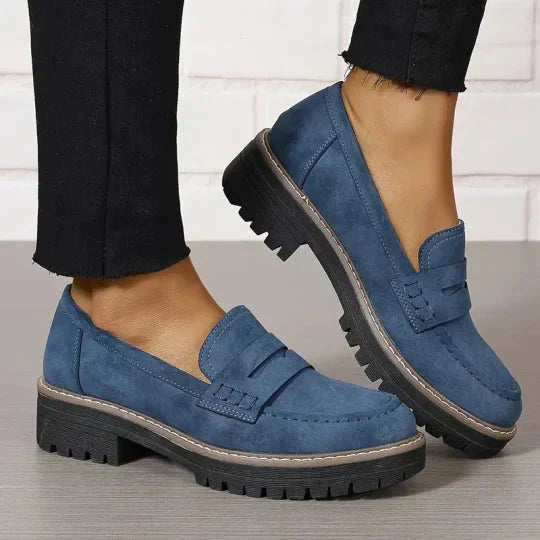 Naisten Loaferit Mukava Suede 7