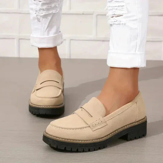 Naisten Loaferit Mukava Suede 8