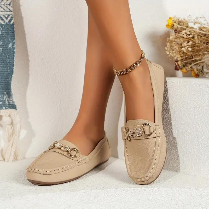 Naisten Loaferit Nahka Mukava Slip-On 2