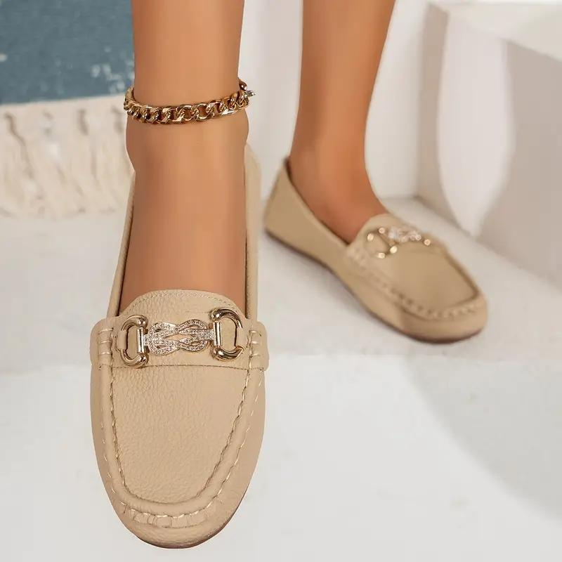 Naisten Loaferit Nahka Mukava Slip-On 7