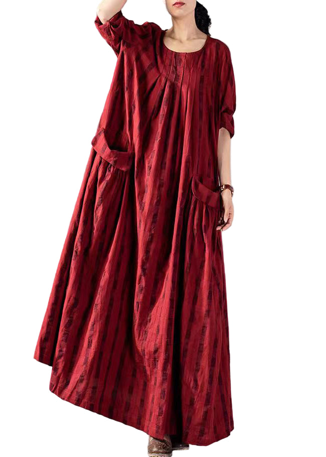 Naisten Lomamekko Suuret Taskut 0