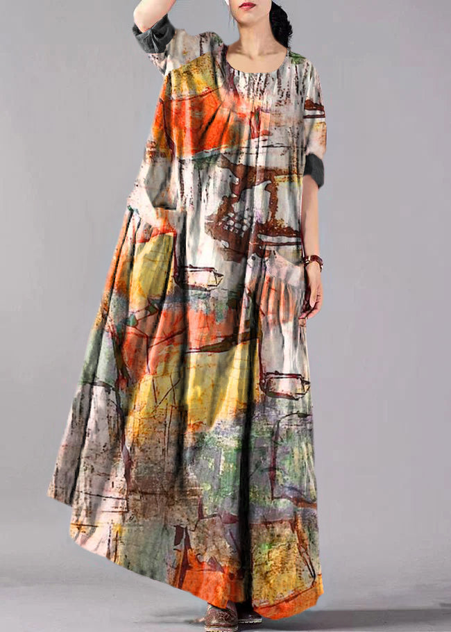 Naisten Lomamekko Suuret Taskut 5