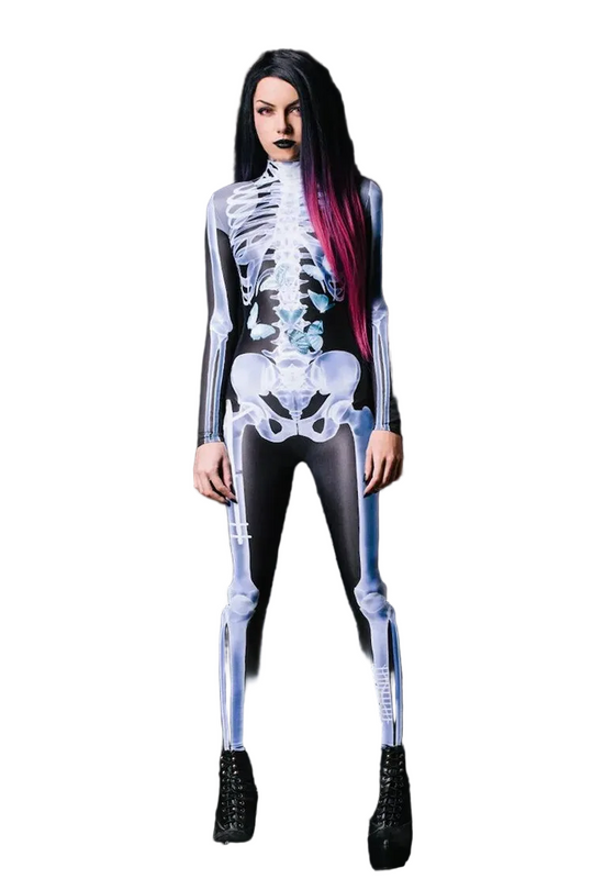 Naisten Luurankopuku Halloween-juhliin 0