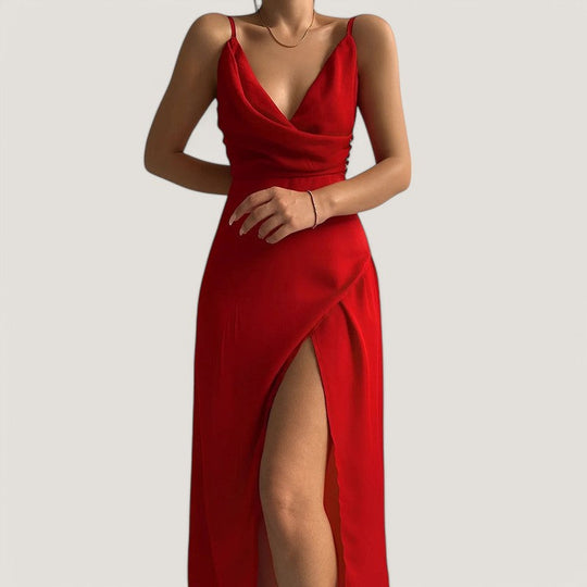 Naisten Maxi Mekko Ajaton Design 2