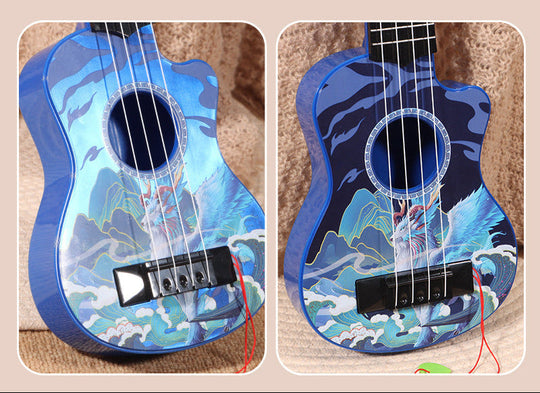 Naisten Mini Akustinen Ukulele Kompakti 2