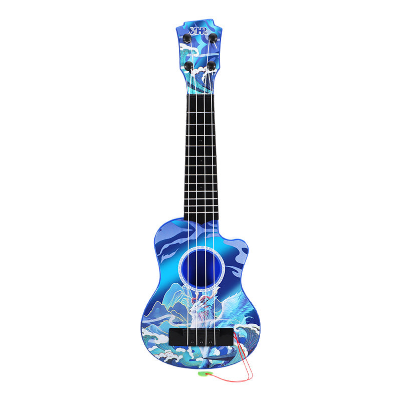 Naisten Mini Akustinen Ukulele Kompakti 4