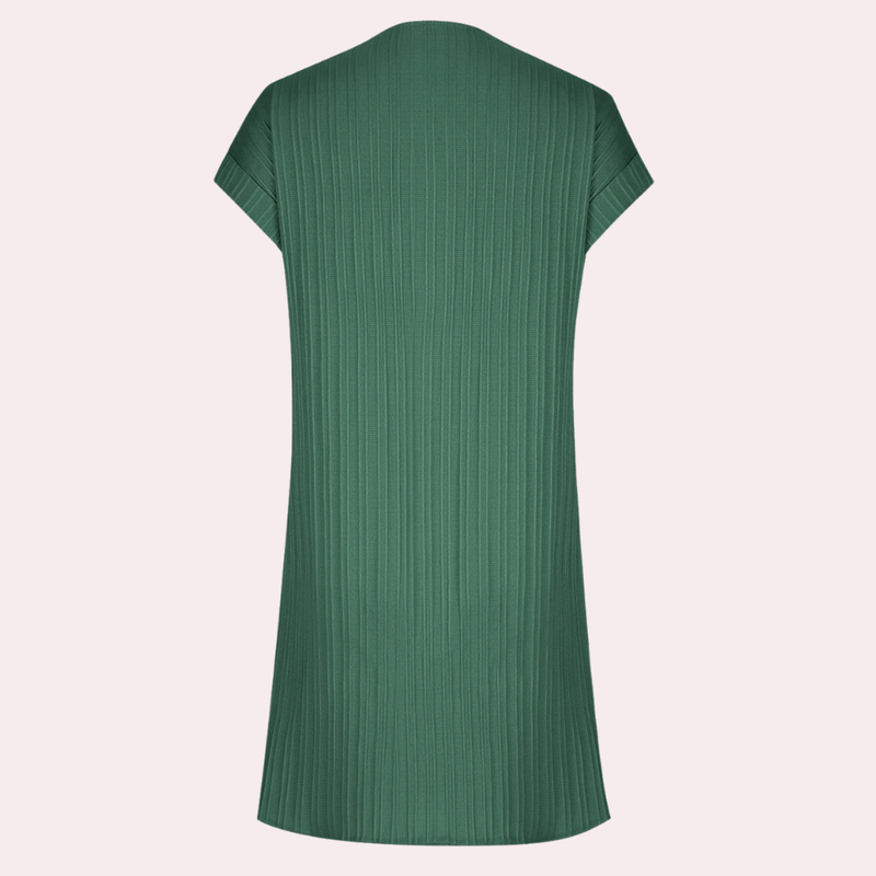 Naisten Mini Mekko V-kaula-aukolla 8