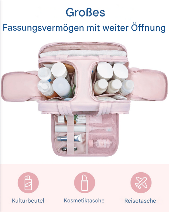 Naisten Monikäyttöinen Hygienialaukku Organisoitu 3