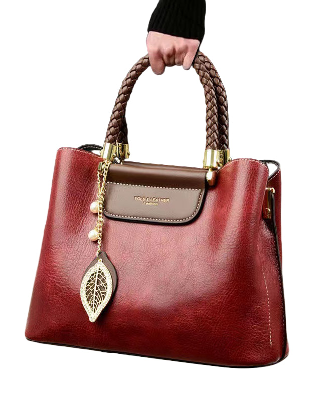 Naisten Monipuolinen Punainen Kantolaukku 0