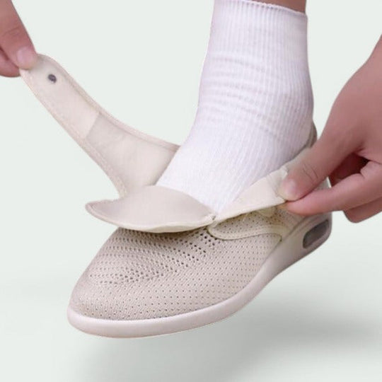 Naisten Mukautuvat Velcro-kengät Hengittävällä Materiaalilla 5