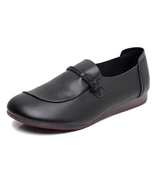 Naisten Nahkaliitos Ristivyö Kengät 4