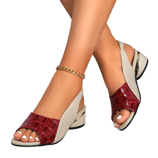 Naisten Nahkasandaalit Kesätyyliin 0