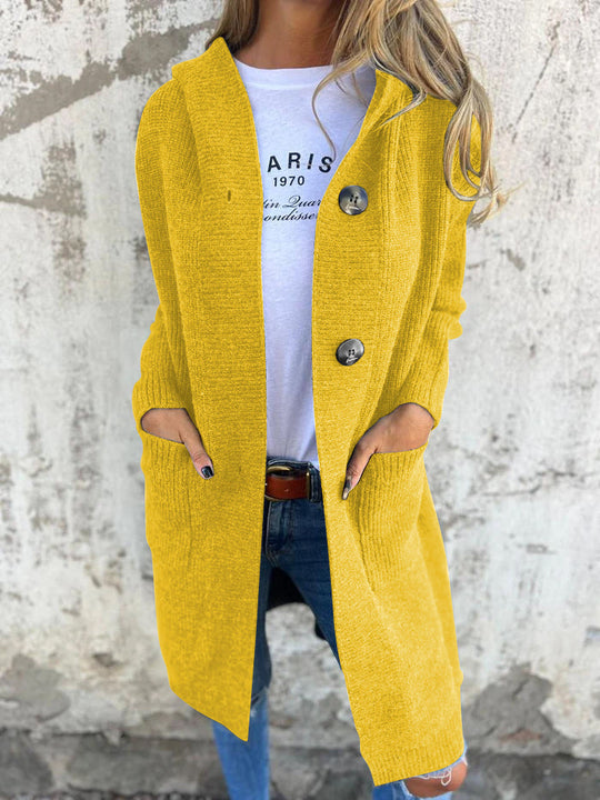 Naisten Neulecardigan Ajattomalla Tyylillä 3