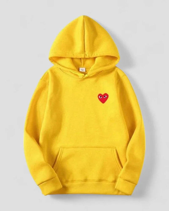 Naisten Neulehuppari Kirjailtu Sydänkuvio 11