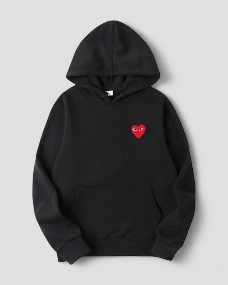 Naisten Neulehuppari Kirjailtu Sydänkuvio 5