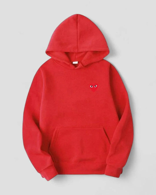 Naisten Neulehuppari Kirjailtu Sydänkuvio 7