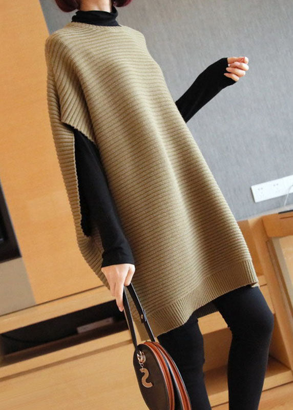 Naisten Neuleliivi O-kaula-aukolla 0