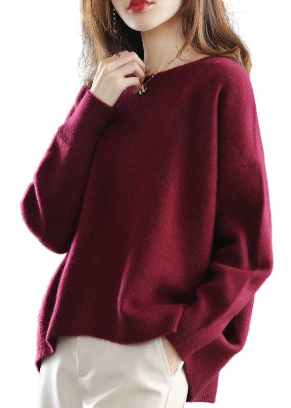 Naisten Neulepusero O-kaula 0