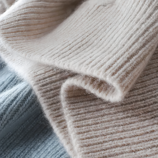 Naisten Neulepusero Rento Poolokaulus 6