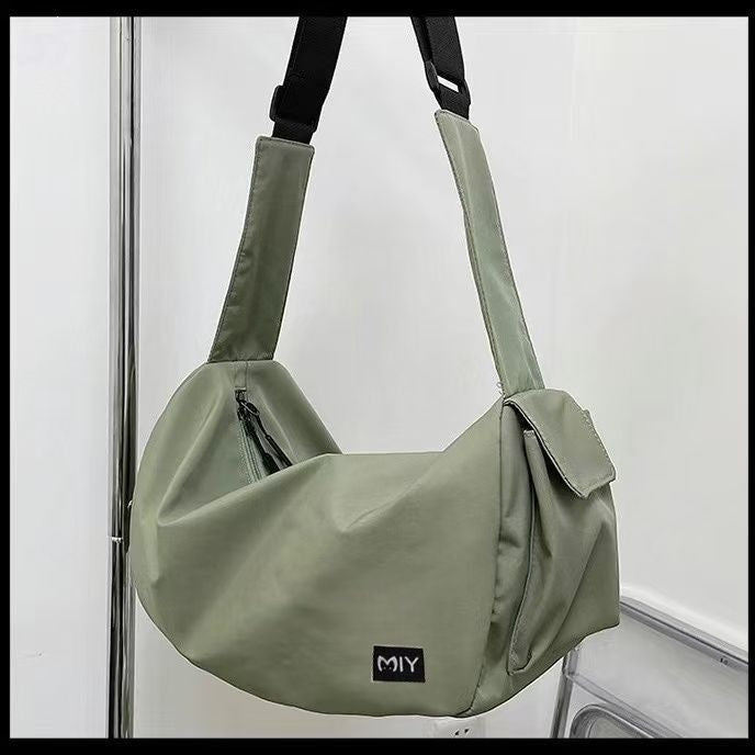 Naisten Olkalaukku Käytännöllisillä Lokeroilla Moderni Design 6