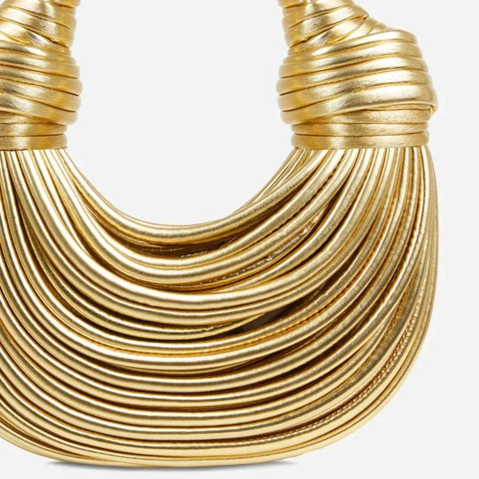 Naisten Olkalaukku Solmittu Tyylikäs Käsilaukku 2