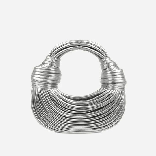 Naisten Olkalaukku Solmittu Tyylikäs Käsilaukku 7